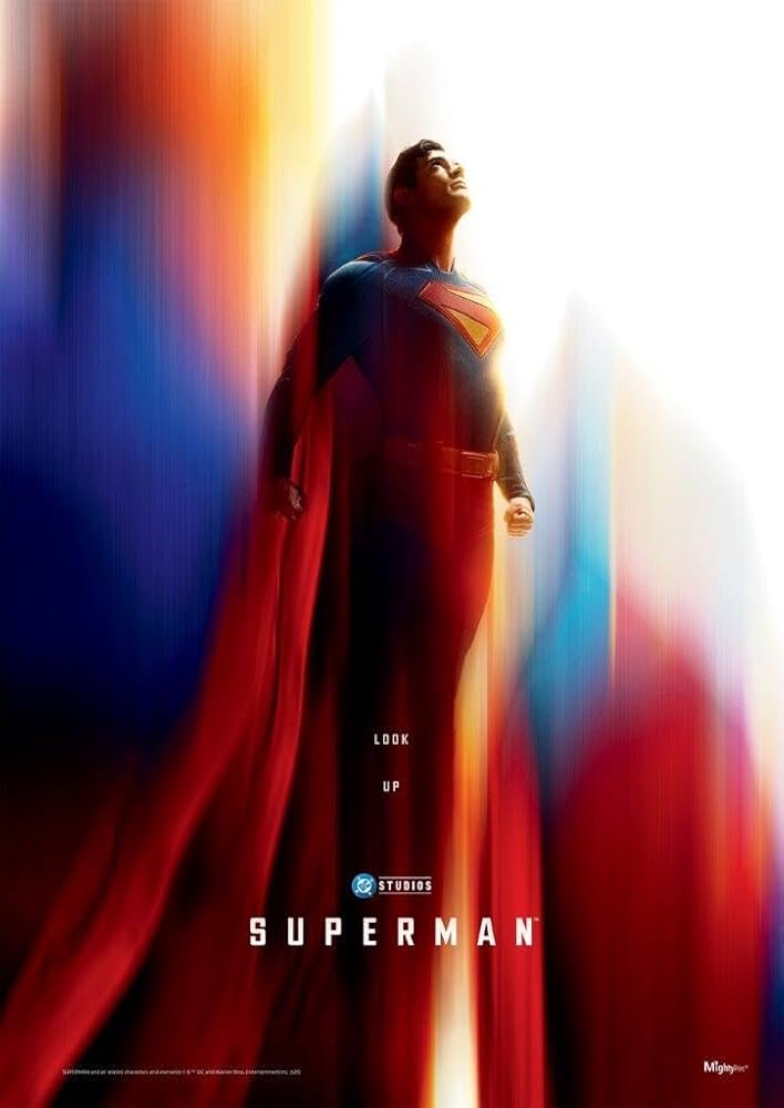 Poster for the movie Superman (2025)